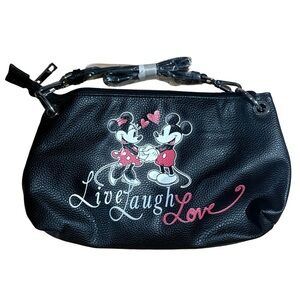 New Disney + The Bradford Exchange Mickey & Minnie Women's Limited Edition Bag